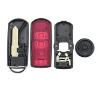 Carcasa Cheie Auto Techstar®, Compatibila Mazda 2, 3, 5, 6, CX-3, CX-5, CX-7, CX-9, Lamela Canelura Dreapta, 3 butoane - 5
