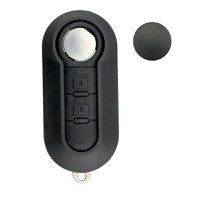 Carcasa Cheie Auto Techstar® Fiat 500, Ducato, Bravo Stilo, Punto, Panda, 2 Butoane - 1