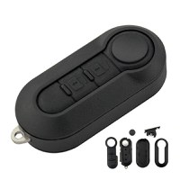 Carcasa Cheie Auto Techstar® Fiat 500, Ducato, Bravo Stilo, Punto, Panda, 2 Butoane - 5