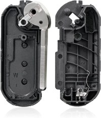 Carcasa Cheie Auto Techstar tip Briceag cu 3 butoane si lama, compatibila Opel Combo D, Fiat 500, Panda, Punto, Bravo - 5