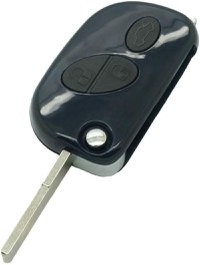 Carcasa Cheie Auto Techstar tip Flip cu 3 butoane, compatibila Maserati GranTurismo, Quattroporte, GranCabrio - 4