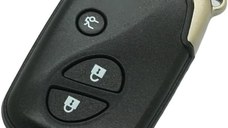 Carcasa Cheie Auto Techstar tip Smart Key cu 3 butoane, Compatibila Lexus ES350, GS350, IS250, RX350 – lama PG428A