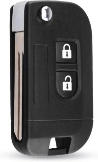 Carcasa Cheie Auto Tip Briceag pentru Nissan, Compatibila cu Qashqai, Micra, Navara, Almera, Primera, Note, Juke - 4