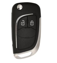 Carcasa Cheie Auto tip Briceag Techstar pentru Opel, Vauxhall, Chevrolet – 2 Butoane, Elemente Cromate - 6