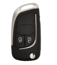 Carcasa Cheie Auto tip Briceag Techstar pentru Opel, Vauxhall, Chevrolet – 2 Butoane, Elemente Cromate - 5