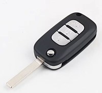 Carcasa cheie auto tip briceag Techstar pentru Renault – 3 butoane, compatibila cu Clio, Megane, Kangoo, Fluence - 4