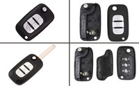 Carcasa cheie auto tip briceag Techstar pentru Renault – 3 butoane, compatibila cu Clio, Megane, Kangoo, Fluence - 5