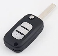 Carcasa cheie auto tip briceag Techstar pentru Renault – 3 butoane, compatibila cu Clio, Megane, Kangoo, Fluence - 3
