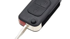 Carcasa Cheie Auto Tip Briceag Techstar® pentru Mercedes-Benz W168, W124, W202, W210, W211, W203, C-Class, E-Class