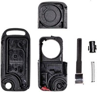 Carcasa Cheie Auto Tip Briceag Techstar® pentru Mercedes-Benz W168, W124, W202, W210, W211, W203, C-Class, E-Class - 3