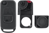 Carcasa Cheie Auto Tip Briceag Techstar® pentru Mercedes-Benz W168, W124, W202, W210, W211, W203, C-Class, E-Class - 7