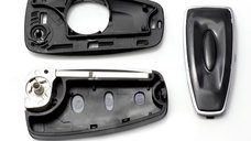 Carcasa Cheie Ford tip briceag, 3 Butoane, compatibila Mondeo, Focus, S-Max, Galaxy, C-Max, Transit Connect, modele