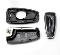 Carcasa Cheie Ford tip briceag, 3 Butoane, compatibila Mondeo, Focus, S-Max, Galaxy, C-Max, Transit Connect, modele - 1
