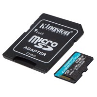 Card de memorie KINGSTON SDCG4/128GB, microSDXC + Adaptor SD - 1