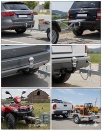 Carlig de tractare remorca Verke 3.5 tone, model V80089 - 6