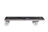 Carut tip platforma Kraft&Dele KD3186, 400 kg, otel, roti pivotante - 3