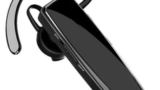 Casca Bluetooth New Bee LC-B41,Noise Cancelling,HD voice,pana la 24 ore timp de vorbire,Compatibil Ios si Android