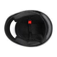 Casca moto/scuter Full face unisex, cu viziera, FIXATO, marime universala 58-62cm, neagra - 3
