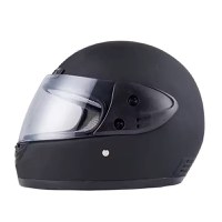 Casca moto/scuter Full face unisex, cu viziera, FIXATO, marime universala 58-62cm, neagra - 2