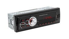 Casetofon Auto MRG A-626, Bluetooth, cu telecomanda, Hands-free, Display rosu