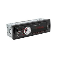 Casetofon Auto MRG A-626, Bluetooth, cu telecomanda, Hands-free, Display rosu - 1