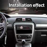 Casetofon Auto MRG A-626, Bluetooth, cu telecomanda, Hands-free, Display rosu - 5