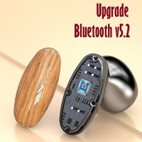Casti Audio Wireless fara fir, Bluetooth 5.1, tip Earbuds cu Control Touch,Microfon,Noise Cancelling,tip Earpods Telefon - 5