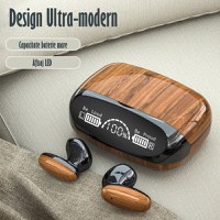 Casti Audio Wireless fara fir, Bluetooth 5.1, tip Earbuds cu Control Touch,Microfon,Noise Cancelling,tip Earpods Telefon - 11