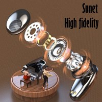 Casti Audio Wireless fara fir, Bluetooth 5.1, tip Earbuds cu Control Touch,Microfon,Noise Cancelling,tip Earpods Telefon - 10