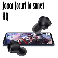 Casti Audio Wireless fara fir, Bluetooth 5.1, tip Earbuds cu Control Touch,Microfon,Noise Cancelling,tip Earpods Telefon - 13