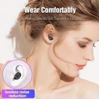 Casti Bluetooth Wireless Techstar® TWS Earbud cu Tehnologie BT 5.0 Negru - 5