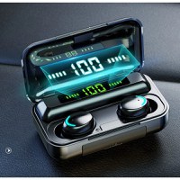 Casti F9 Smart Techstar®, Wireless, Bluetooth V5.0, SplashResistent, Touch, iOS, 1200mAh, Android, Negru - 9