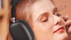 Casti On Ear MRG MP9 Plus, Bluetooth, MicroSD, Radio, Negru