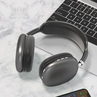 Casti On Ear MRG MP9 Plus, Bluetooth, MicroSD, Radio, Negru - 4