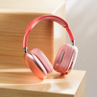 Casti On Ear MRG MP9 Plus, Bluetooth, MicroSD, Radio, Rosu - 3