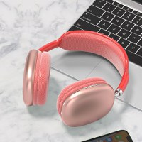 Casti On Ear MRG MP9 Plus, Bluetooth, MicroSD, Radio, Rosu - 6