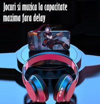 Casti True Wireless Stereo Pliabile, Microfon incorporat, Bluetooth 5.0, Bass Stereo, Noise Cancelling, Universale - 7