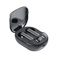 Casti Wireless Bluetooth MRG MT180 , Stereo, LCD, cu Carcasa, Negru - 2