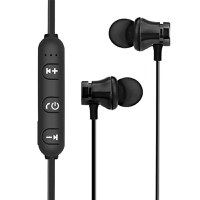 Casti Wireless Bluetooth Sport BT4, Waterproof, Tip In-Ear Headset, Microfon Incorporat, Negru - 7
