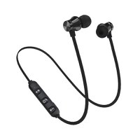 Casti Wireless Bluetooth Sport BT4, Waterproof, Tip In-Ear Headset, Microfon Incorporat, Negru - 5