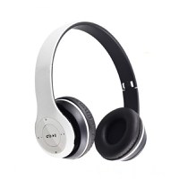 Casti wireless MRG P47 Alb cu bluetooth microfon - 3