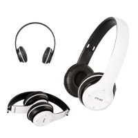 Casti wireless MRG P47 Alb cu bluetooth microfon - 6