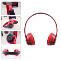 Casti wireless MRG P47 Rosu cu bluetooth microfon - 3