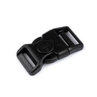 Catarama trident curbata, rezistenta la inghet cu siguranta, latime 20 mm Negru - 1