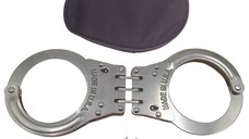 Catuse cu balama IdeallStore®, Tight Lock, otel inoxidabil, 20 cm, husa inclusa