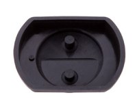 Cauciuc Membrana Pad de Cheie Auto cu 2 butoane compatibila Smart ForFour, ForTwo, Mitsubishi Colt, ani 2004–2007 - 2