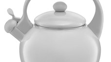 Ceainic aragaz cu fluier 1.9L(2.2L), email gri, AMBITION Garden