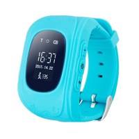 Ceas Smartwatch pentru Copii Albastru Q50, Slot Cartela SIM, GPS Tracker, Buton Urgenta SOS, Monitorizare Live - 1