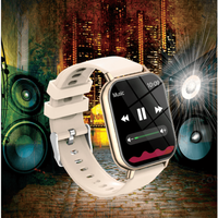 Ceas SmartWatch RoHS® BeFIT, Apelare prin Bluetooth, Incarcare magnetica,Ritm Cardiac, Monitorizare somn, Control muzica - 3