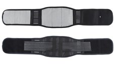Centura lombara incalzitoare cu 20 magneti de turmalina pentru talie, abdomen, corectare postura, unisex, marime M